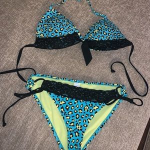 Cheetah print bikini